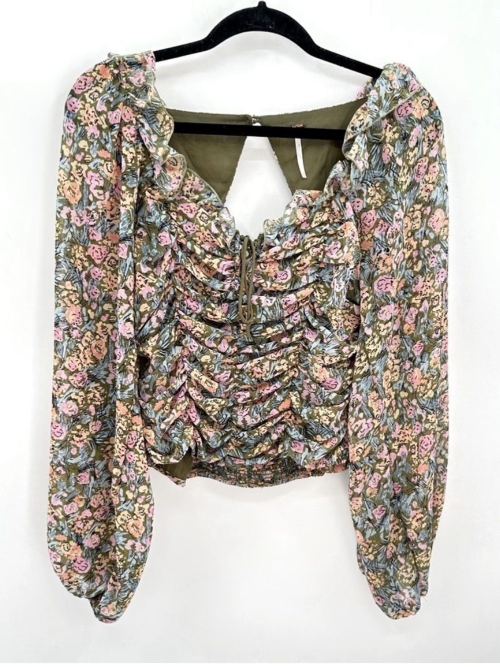 Free People Mabel Printed Blouse - Picture 8 of 8